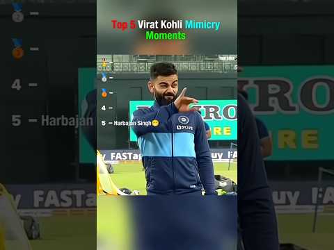 Virat Kohli Funniest Mimicry Moments🤣