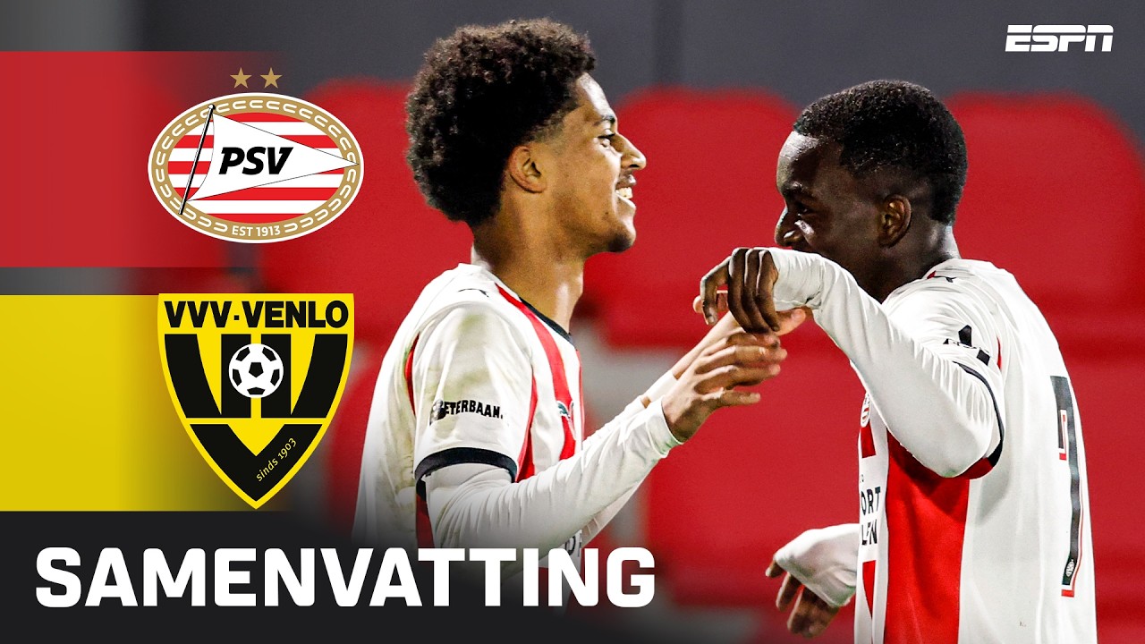 Jong PSV Eindhoven vs VVV Venlo Highlights