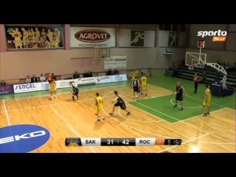 SportoTv.lt: BBL, Vilniaus "Sakalai" - Tartu "TU/Rock"