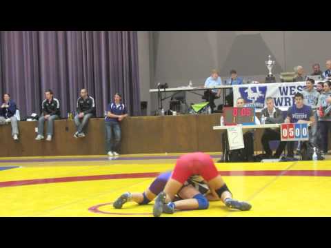 2012 Harry Geris Memorial Duals: 51 kg Shelby Morrison (Oklahoma) vs. Cassie Leigh (Western)