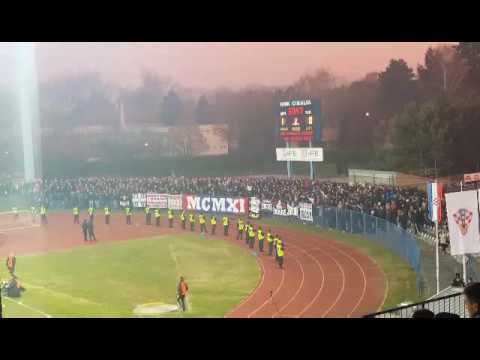 Torcida u Vinkovcima 10.12.2016