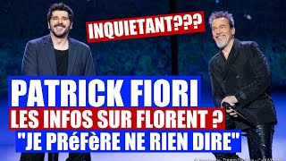 Florent Pagny : Patrick Fiori refuse de donner des nouvelles sur son état de santé; Inquiétant