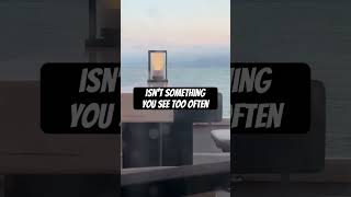 The bar just went past my window on a cruise ship?!