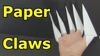 How to Make Paper Claws