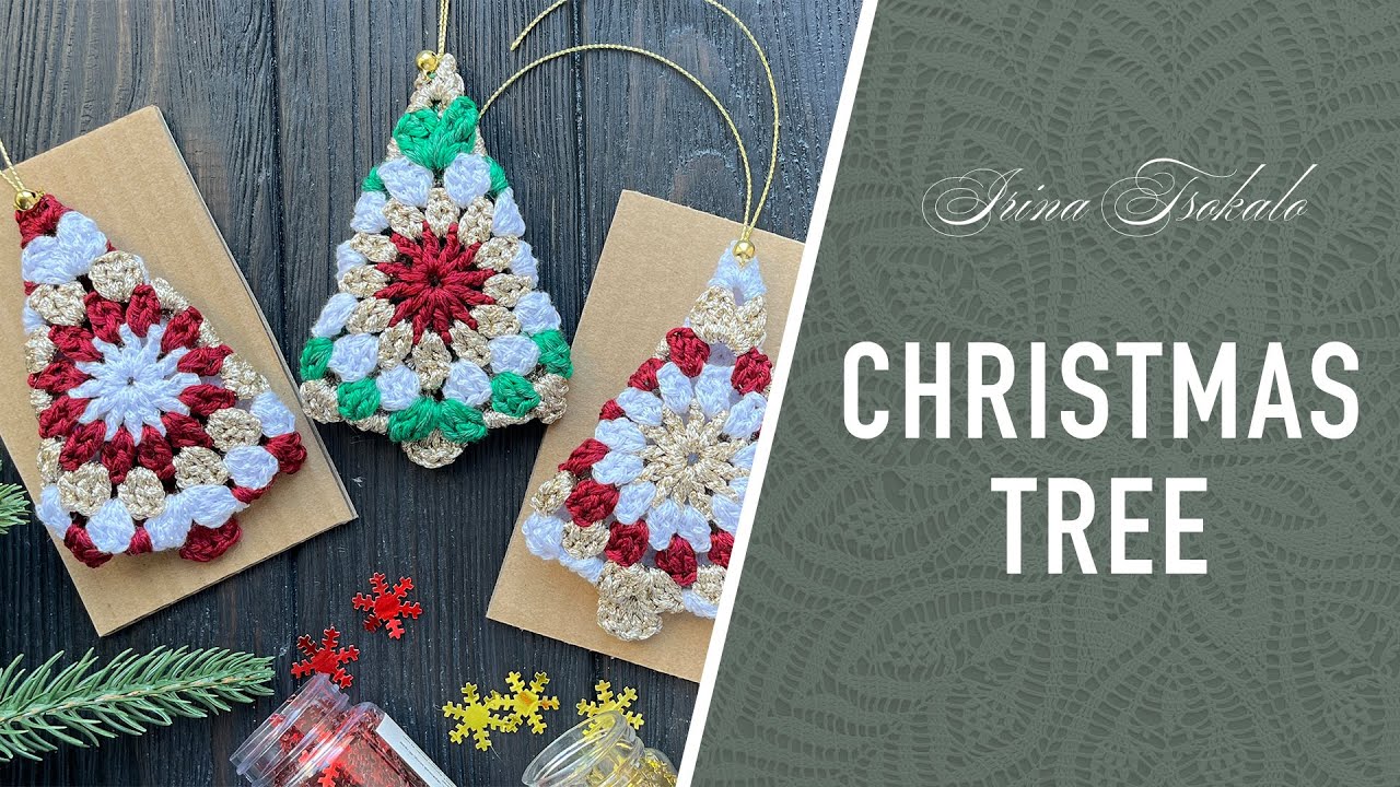 Granny Square CHRISTMAS TREE 🎄