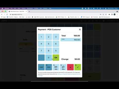How to process cash/card and split payments on ERPLY POS (Berlin)
