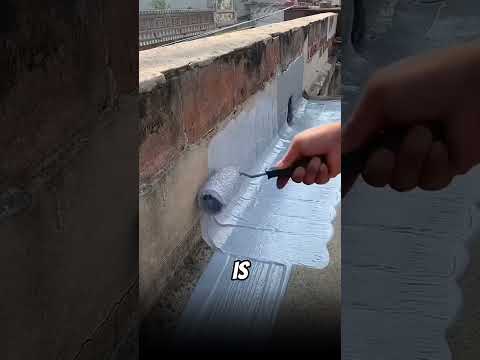 SeelanShield Acrylic Solution Best For Roof Cracks 🙏 | #sreecheminnovations #waterproofingchemical