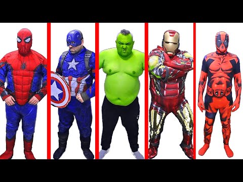 Superheroes Play Hide And Seek