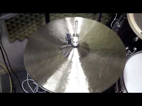 14 Hats, CL Top with Old Stamp K bottom, 992g & 792g - Handcrafted cymbals by Craig Lauritsen