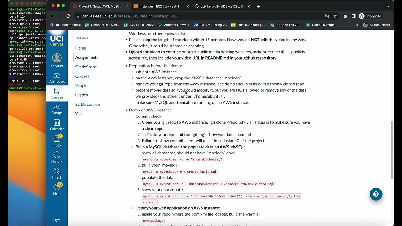 CS122B Project 1 Demo