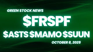 First Phosphate ($FRSPF) | AST SpaceMobile ($ASTS) | Massimo ($MAMO) | PowerBank ($SUUN)