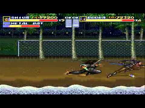 Streets of Rage Remake V5 coop playthrough stage 3