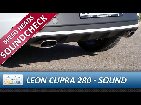 Seat Leon Cupra 280 Exhaust Sound - Start & Rev