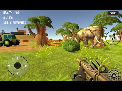 Wild Zoo Animals Hunting City Gameplay HD