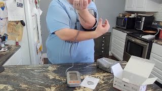 🔥 How to setup & use blood pressure monitor machine