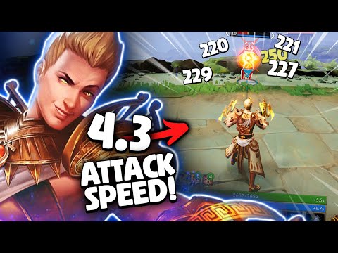 I BROKE THE ATTACK SPEED WORLD RECORD WITH APOLLO