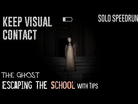 The Ghost | Solo Speedrun | Escaping the School with Tips | Zac Worthy