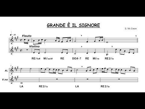 Grande è il Signore (Steve McEwan, RnS) - C.G.V.A.