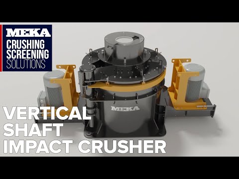 MEKA MV 90 Vertical Shaft Impact Crusher Animation