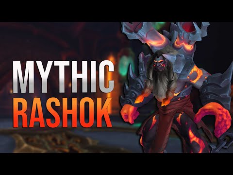Mythic Rashok, The Elder Kill! Warlock PoV - Aberrus, the Shadowed Crucible