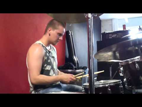 Jimmy Wasted - Paloja Minusta (Drumcam)