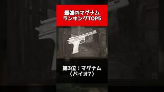 【歴代バイオ】最強のマグナムランキングTOP5