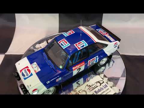 Pentti Airikkala Ford Escort MkII RS1800 #2 Circuit des Ardennes 1983