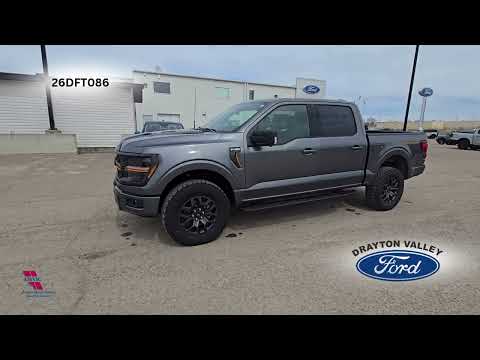 2026 Ford F-150 Tremor 4WD SuperCrew 5.5' Box in Gray for sale at Drayton Valley Ford in Drayton Valley, AB