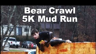 preview picture of video 'Bear Crawl 5K Mud Run - Full Race With GoPro'