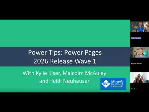 Power Pages 2026 R1: Build Faster Power Pages 2026 R1: Build Faster