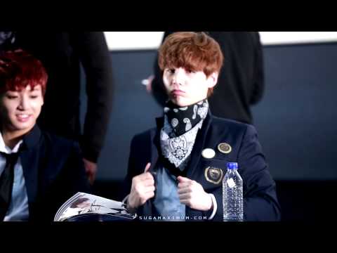 140225 청량리 방탄소년단(BTS) 팬사인회 슈가(SUGA)