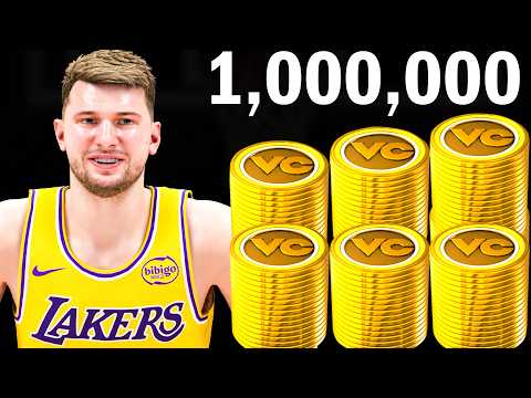 1,000,000 VC of 2K Packs Build My 82-0 Team