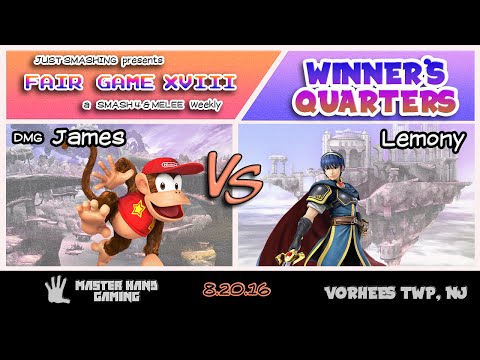 JS:FG XVIII – Lemony vs DMG James - Winner's Quarters