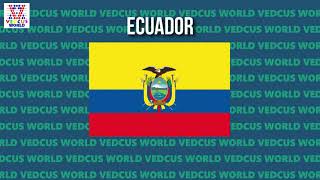 Ecuador National Anthem | Salve, Oh Patria | Vedcus World