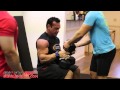 Rich Gaspari Shoulder Press With Get Fit Fast And Jason Genova
