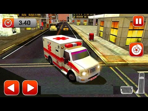 Policeman Ambulance Driver Simulator #20 - Emergency Rescue Truck - Android Gameplay