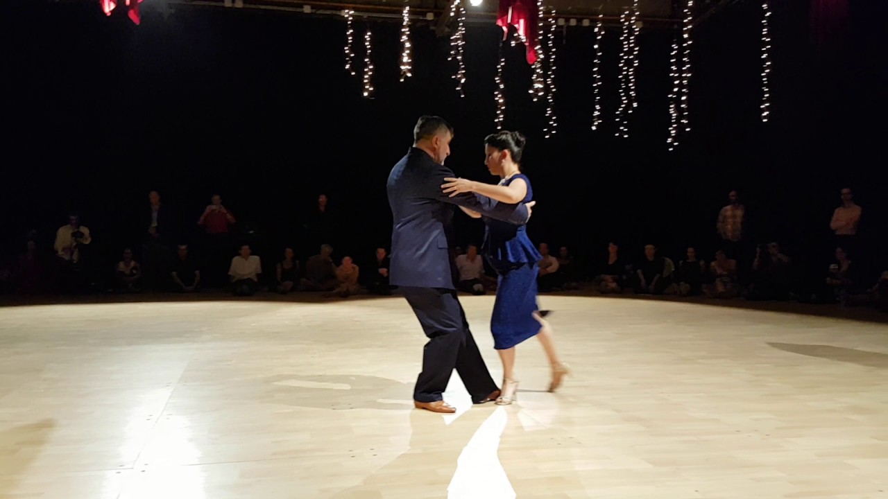 Paulina Cazabon & José-Luis Gonzalez @ Tango Roots 2017 _Paris _ Démo 1/3 _ Orquesta Silbando