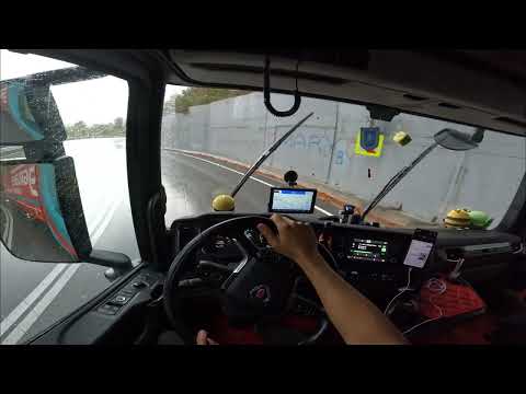 Asmr/ Pov Driving Scania in România, 4K