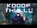 GOJO SATORU X KOODE THULLU Animeedit Malayalamanimeedit Malayalam Rap