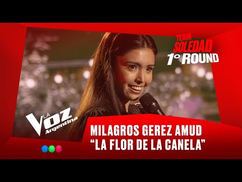 Milagros Gerez Amud - "La flor de la canela" - Team Soledad - 1° Round - La Voz Argentina 2025