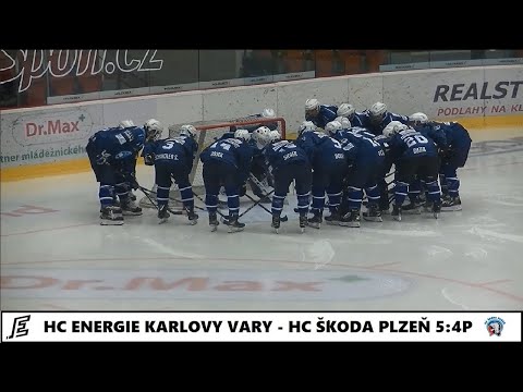 DOROST | 2.kolo | HC Energie Karlovy Vary - HC Škoda Plzeň | 5:4p | Sestřih zápasu | 19.9.2020