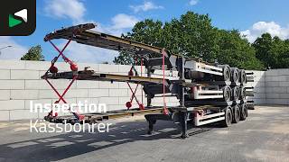 Полуприцеп контейнеровоз K&auml;ssbohrer CS APK 10/26 Lift Axle Stack | Изображение 4 - Autoline