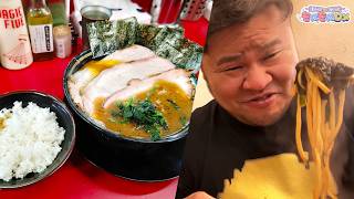 【作業用】まざーさんが家系ラーメンをすするだけの動画