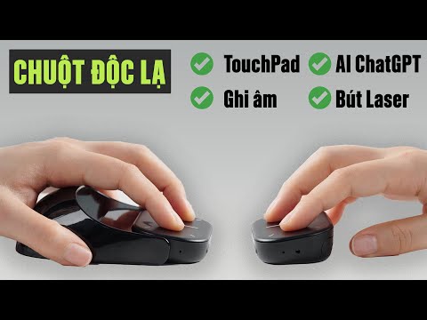 Cheerdots2 - Chuột Không Dây Thông Minh 4-in-1 | Touchpad, ChatGPT, Ghi Âm, Trình Chiếu Chuyên Nghiệp