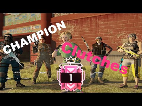 INSANE champion 1v4 Clutch / Streamer, pro Players (Doki,Pengu,zironic,Spoit,Joystick...)