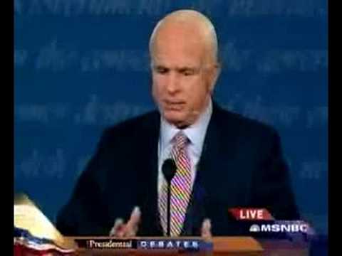 McCain can't pronounce Ahmadinejad