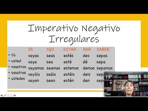 Verneinter Imperativ auf Spanisch / Imperativo Negativo einfach erklärt [2/2]