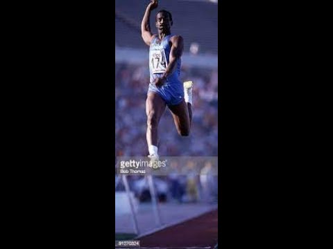 Larry Myricks (USA) wins long jump 8.29 ( +0.3) Tokyo Miting 13/05/88.