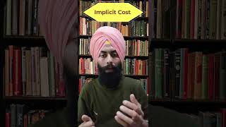 Implicit Cost // Imputed, Implied, Notional Cost // Just 1 Minute // Business Economic // UGC NET