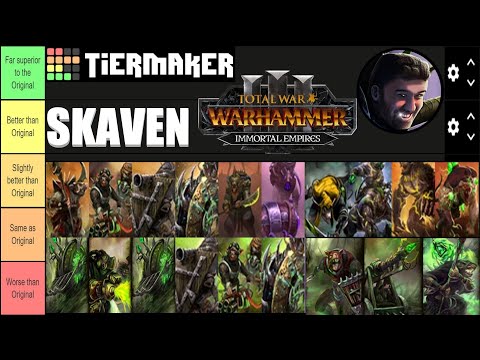 Immortal Empires Skaven Regiments of Renown Tier List